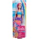 Barbie merenneito pinkki-siniset hiukset