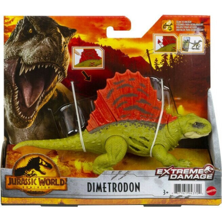 Jurassic world extreme damage dimetrodon